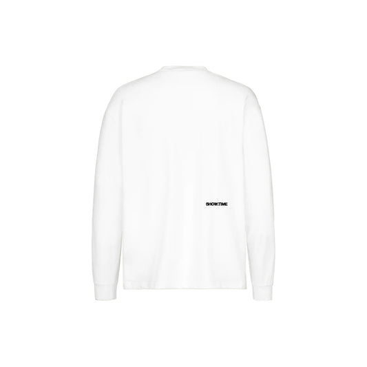 show:time longsleeve - bright white