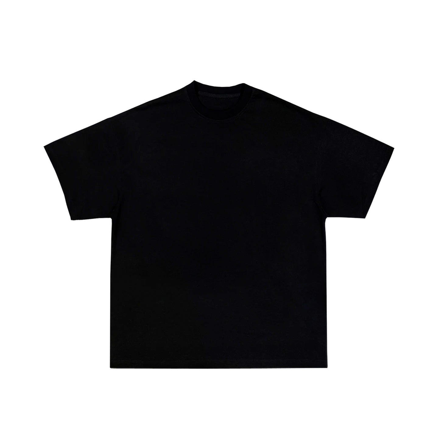 WHITE SHOWTIME SHIRT - MIDNIGHT BLACK