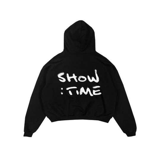 THE LOGO HOODIE - MIDNIGHT BLACK