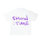 MAUVE SHOWTIME SHIRT - BRIGHT WHITE