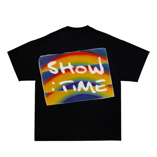 RAINBOW SHIRT - MIDNIGHT BLACK